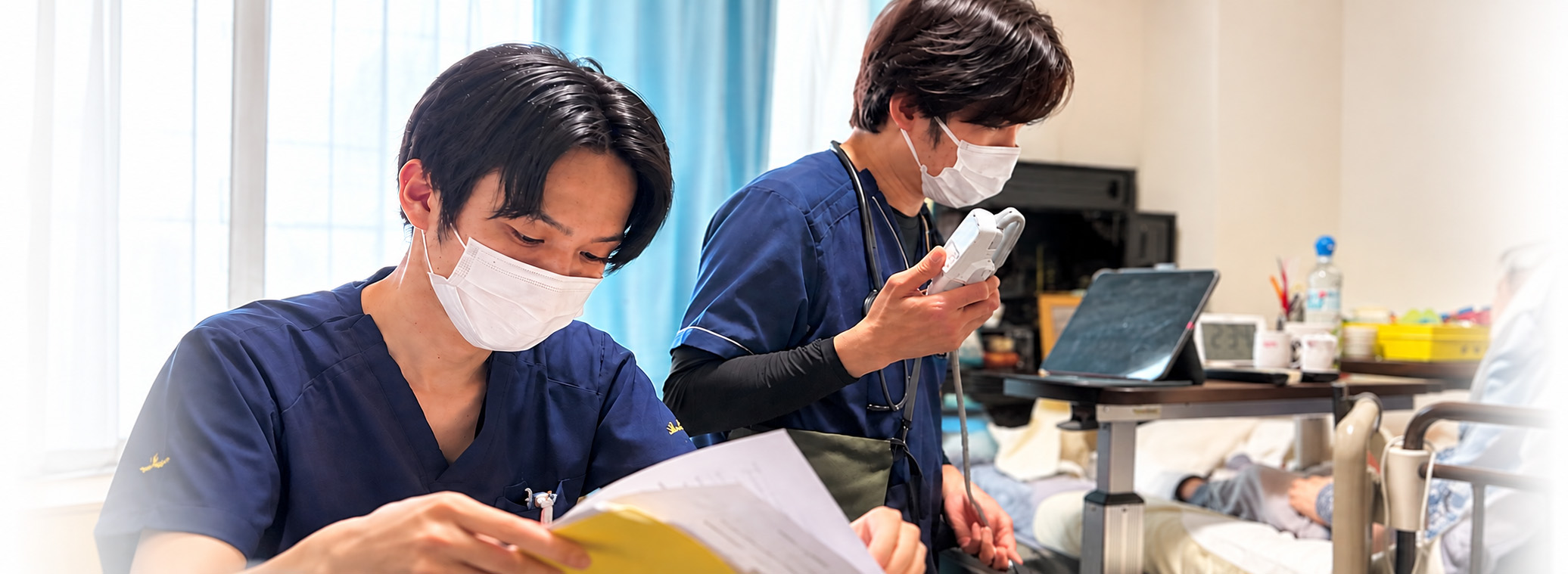 診療業務を行う診療アシスタント