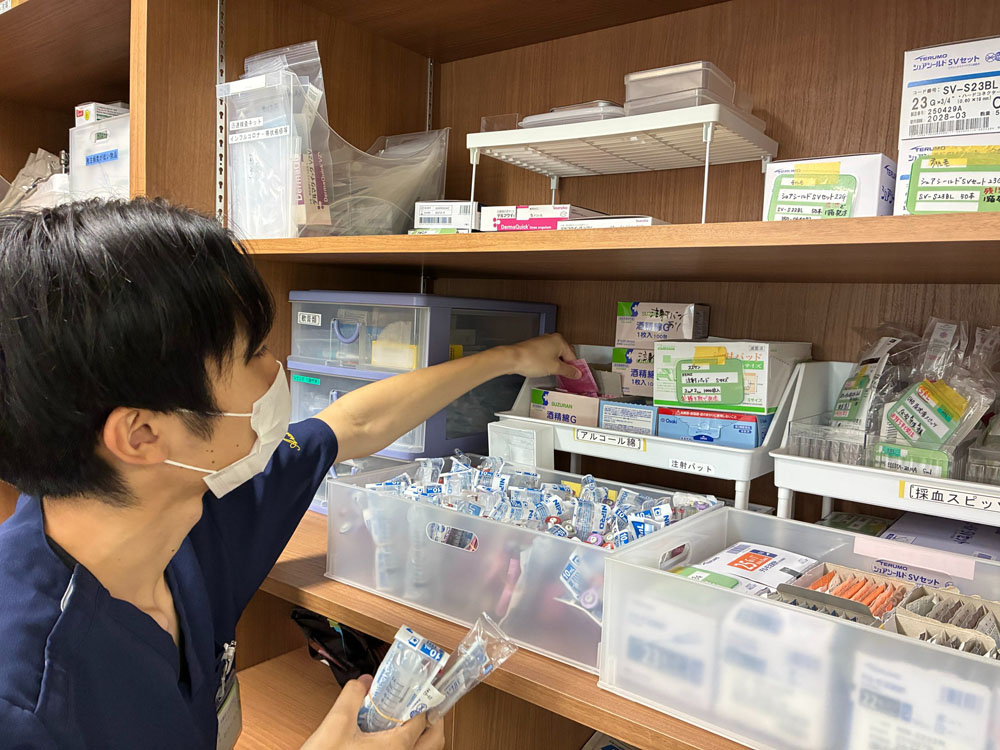 訪問の準備