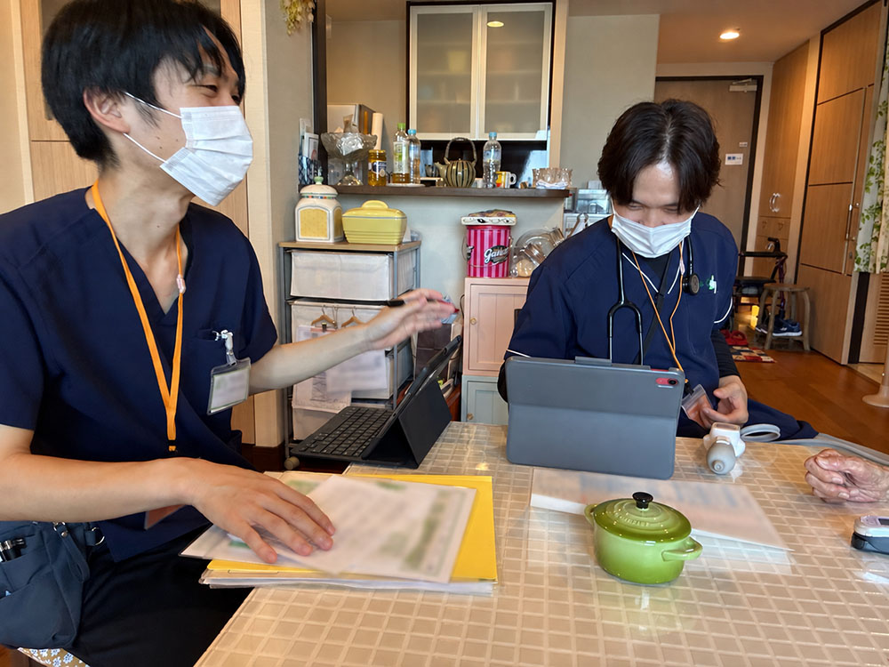 午前の診療スタート(続き)