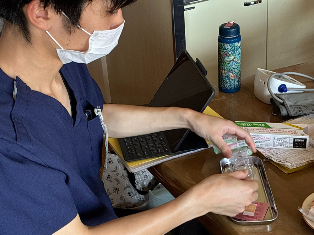 午前の診療スタート(続き)